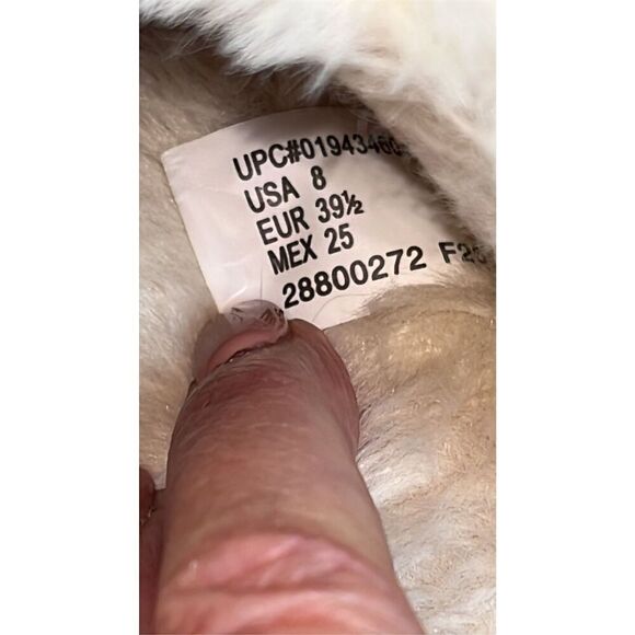 New Joyspun Women's Faux Suede Platform Clog Slippers Size 8 - Picture 7 of 10